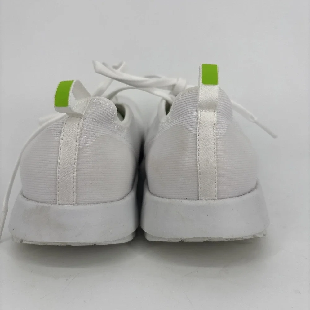 OOFOS OOmg Sport LS Sneakers Womens 9 EU 40 White Fabric Walking Comfort Shoes